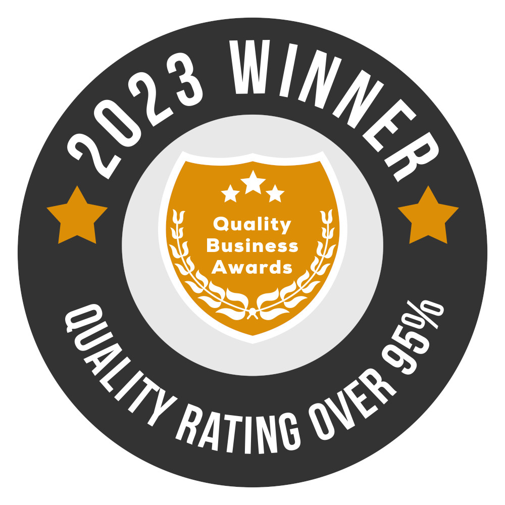 quality business awards winner logo